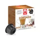 Cortado Bonini 16 capsules de café pour Dolce Gusto 