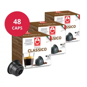   Classico Bonini 3x16 capsules de café pour Dolce Gusto (48 capsules)