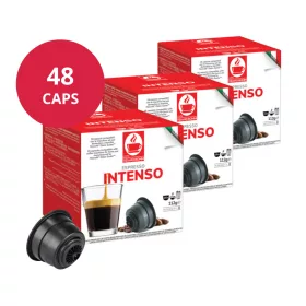  Intenso Bonini 3x16 capsules de café pour Dolce Gusto (48 capsules)