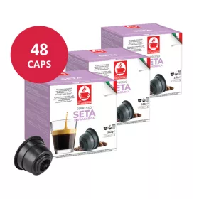 Seta 100% Arabica 48 capsules pour Dolce Gusto