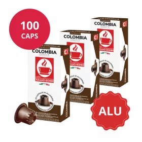 Colombia 100 capsules en aluminium pour Nespresso