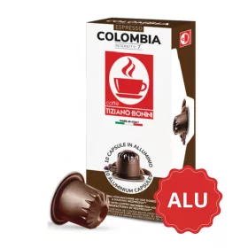 Colombia 10 capsules en aluminium pour Nespresso