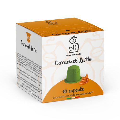 Caramel Latte 10 capsules pour Nespresso