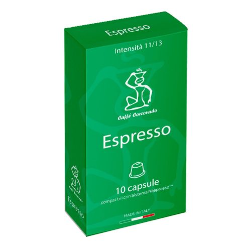 Espresso Corcovado 10 capsules de café pour Nespresso