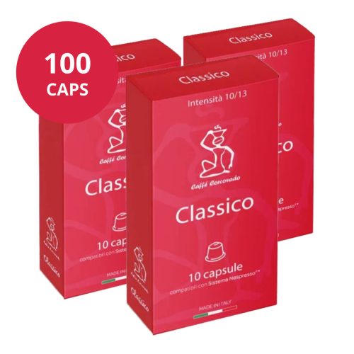 Classico 100 capsules pour Nespresso