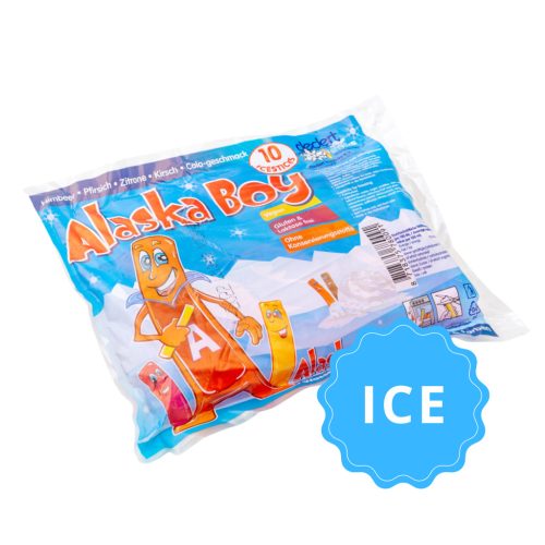 Glace à l'eau Classic Alaska Boy 50ml x 10 bâtonnets (5 saveurs)
