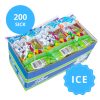 Glace à l'eau Mister Cool (5 saveurs) 20x 50ml x10 bâtonnets (200 bâtonnets)