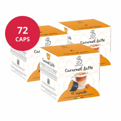 Caramel Latte Corcovado 6x12 capsules pour Dolce Gusto (72 capsules)