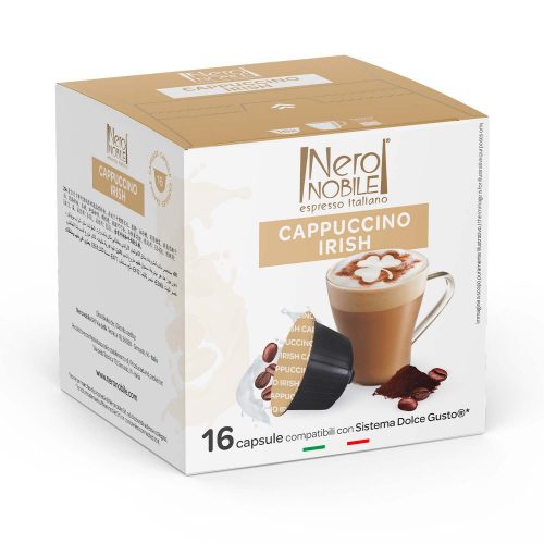 Cappuccino Irish Cream 16 capsules pour Dolce Gusto