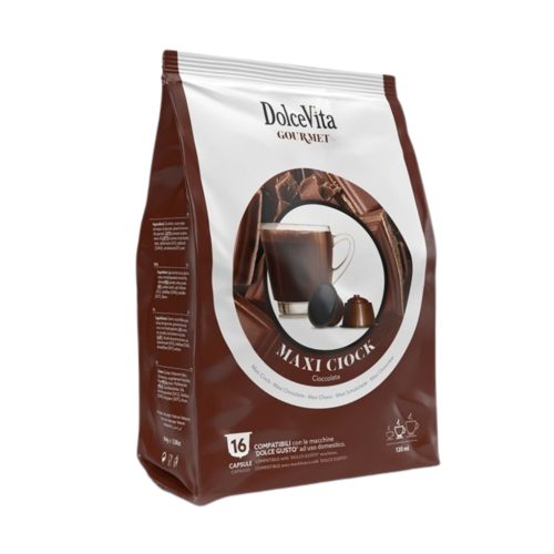 Cioccolatte - Chocolat chaud 16 capsules pour Dolce Gusto