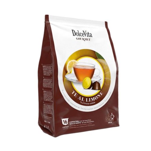 Thé au citron 16 capsules pour Dolce Gusto