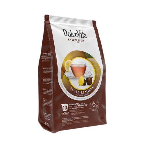 Thé au citron 10 capsules pour Nespresso