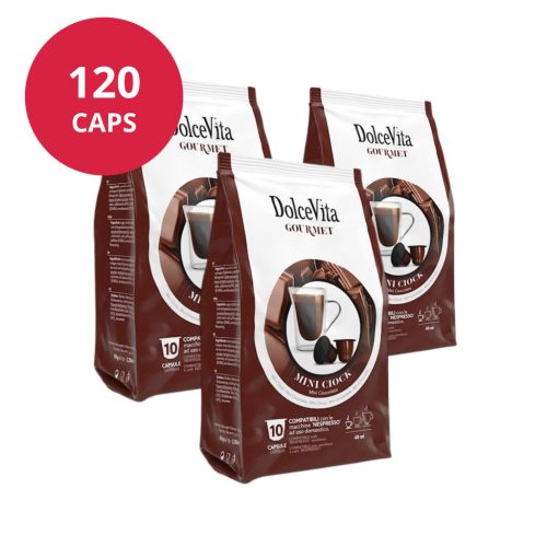 Cioccolato - Chocolat chaud 120 capsules pour Nespresso