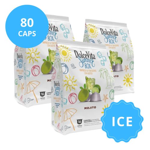 Mojito Ice 80 capsules pour Dolce Gusto