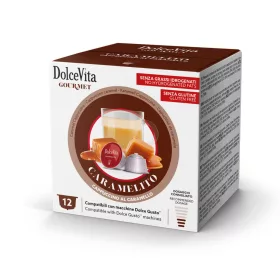 Cappuccino Caramel 12 capsules pour Dolce Gusto