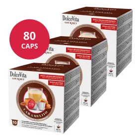 Cappuccino Caramel 80 capsules pour Nespresso
