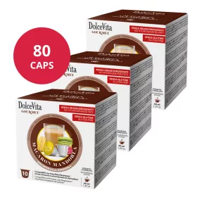Cappuccino Macaron 80 capsules pour Nespresso