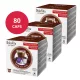 Cappuccino Crème de chocolat 80 capsules pour Nespresso