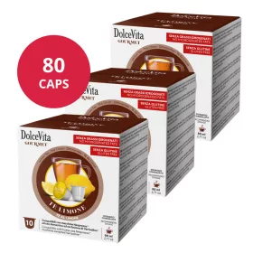 Thé au citron 80 capsules pour Nespresso