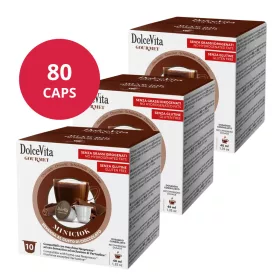 Cioccolato - Chocolat chaud 80 capsules pour Nespresso