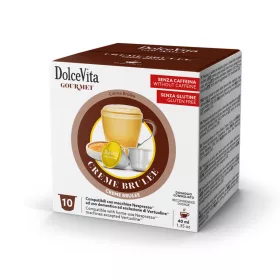 Crème brûlée 10 capsules pour Nespresso