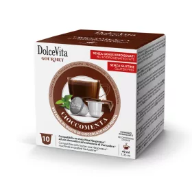 Chocolat chaud Menthe 10 capsules pour Nespresso