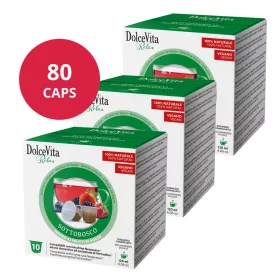 Infusion aux fruits des bois 80 capsules pour Nespresso