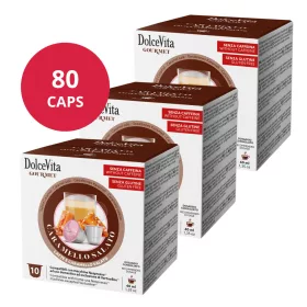 Cappuccino Caramel beurre salé 80 capsules pour Nespresso