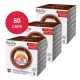 Cappuccino Caramel beurre salé 80 capsules pour Nespresso