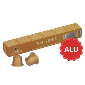 Tradizione 10 capsules en aluminium pour Nespresso