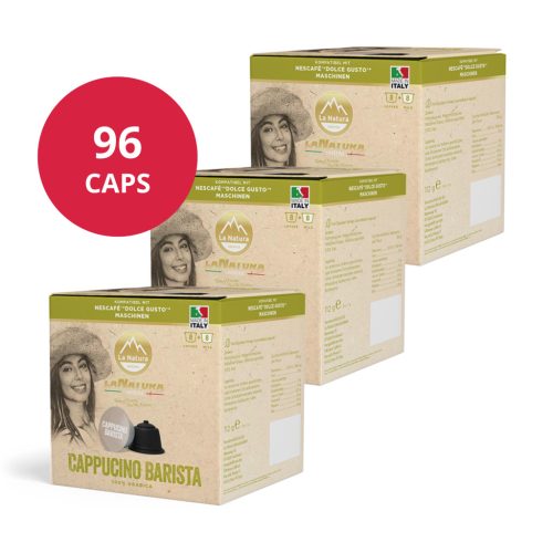 Cappuccino 96 capsules pour Dolce Gusto