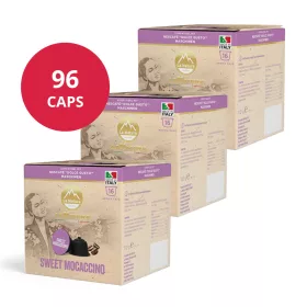 Mocaccino 96 capsules pour Dolce Gusto
