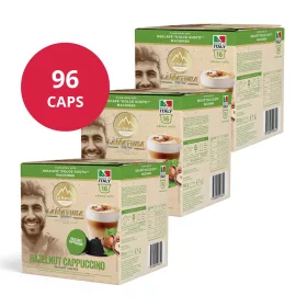   Nocciolino - Cappuccino aux noisettes 96 capsules pour Dolce Gusto