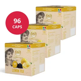   Zöld citromos tea Dolce Gusto kompatibilis kapszula 6x 16db (96 kapszula) LaNatura