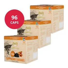 Cappuccino Caramel 96 capsules pour Dolce Gusto