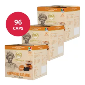 Cappuccino Caramel 96 capsules pour Dolce Gusto
