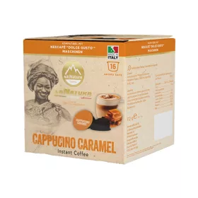 Cappuccino Caramel 16 capsules pour Dolce Gusto