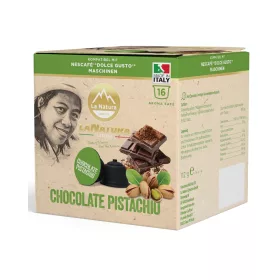 Chocolat chaud Pistache 16 capsules pour Dolce Gusto