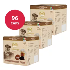 Cappuccino Irish Cream 96 capsules pour Dolce Gusto