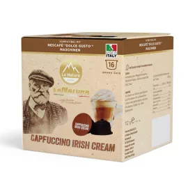 Cappuccino Irish Cream 16 capsules pour Dolce Gusto LaNatura