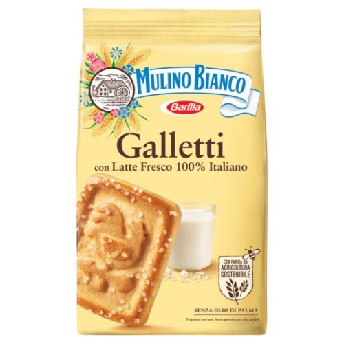 Mulino Bianco Galletti biscuits au lait frais 350g