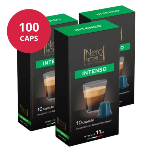 Intenso 100 capsules pour Nespresso