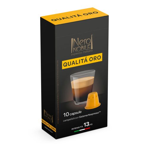 Qualita Oro 10 capsules de café pour Nespresso