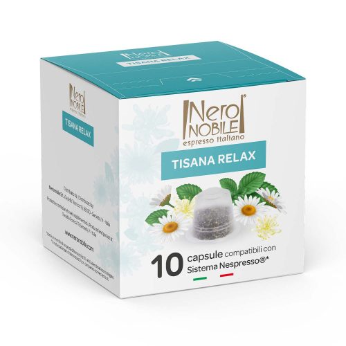 Tisane relaxante 10 capsules pour Nespresso