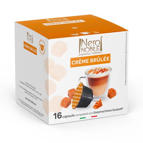 Crème Brûlée 16 capsules pour Dolce Gusto