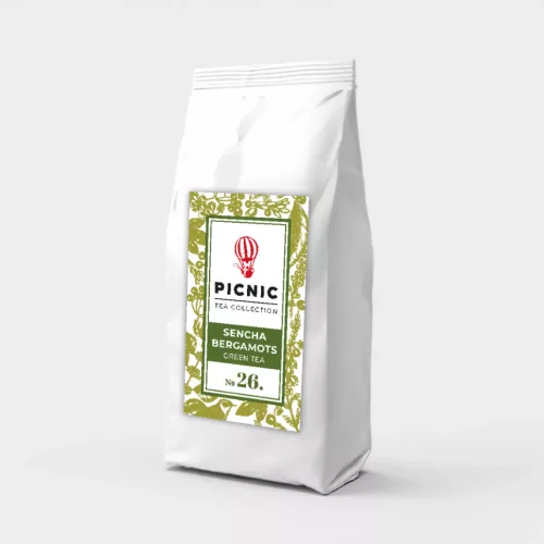 Thé vert Sencha Bergamote 45g en vrac